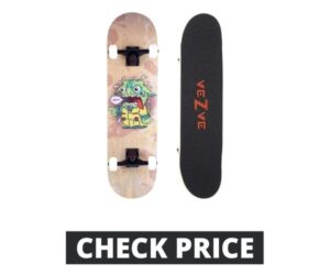 8. veZve Skateboard Pro Complete 31 inch