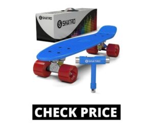 Skatro Mini Cruiser Skateboard.