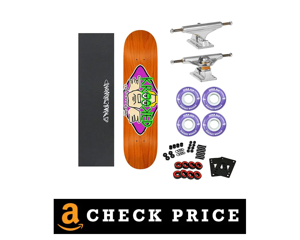 krooked skateboard review
