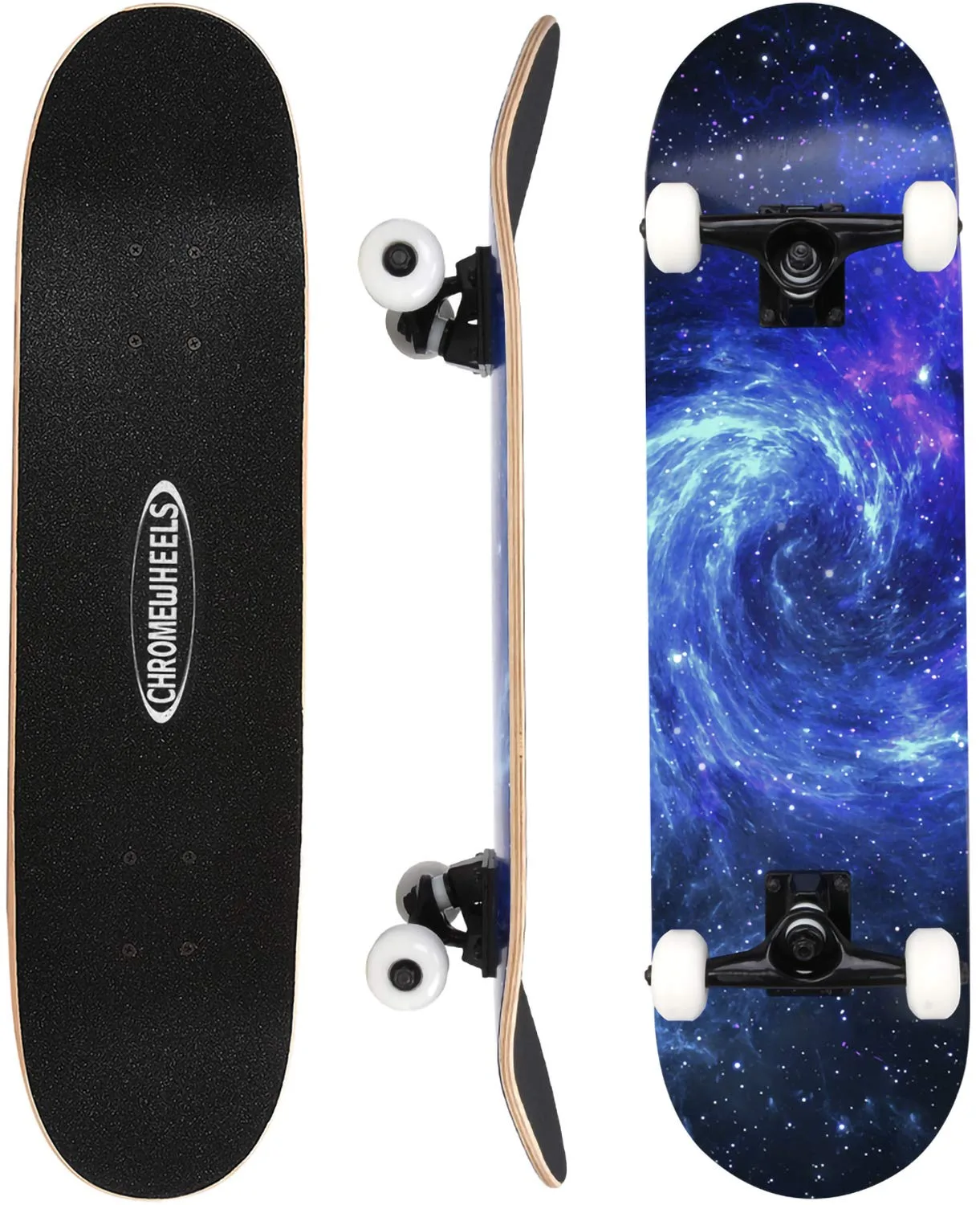 ChromeWheels Skateboard